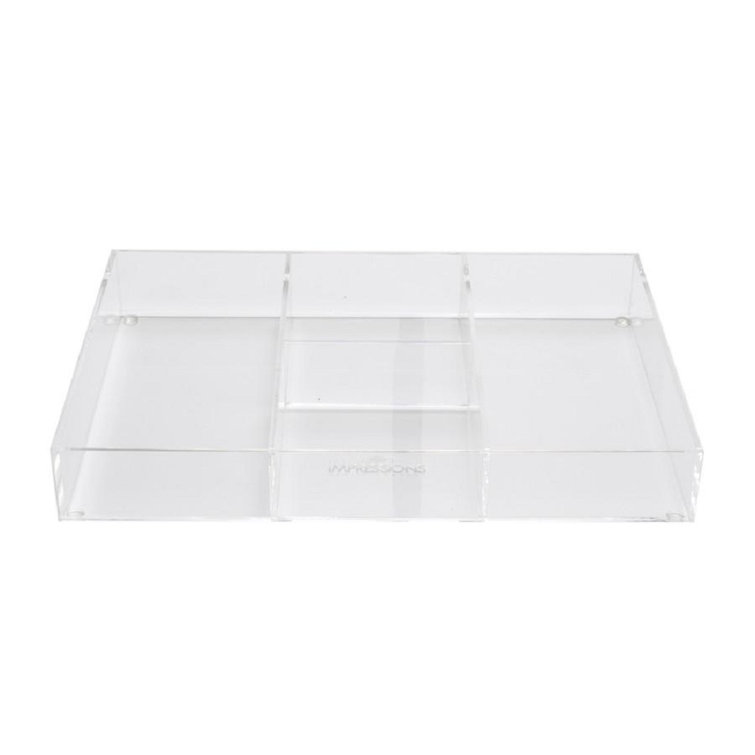 IMPRESSIONS VANITY · COMPANY Alexa Acrylic Wide Makeup Drawer Organizer